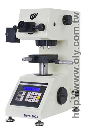 微小維克氏硬度計|Digital Micro Vickers Hardness Tester|MHV-100A|www.oly.com.tw